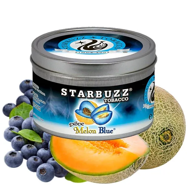 Starbuzz Exotic Hookah Tobacco - Melon Blue (Blueberyy, Melon & Ice) 250 gr