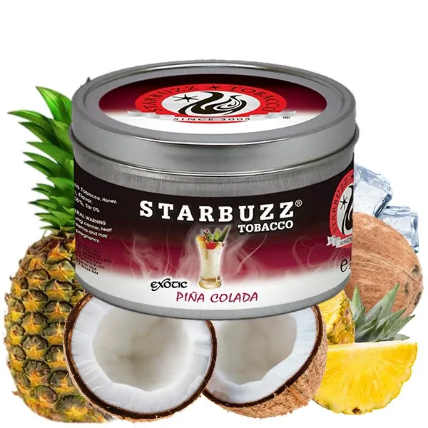 Starbuzz Exotic Hookah Tobacco - Pina Colada 250 gr Starbuzz Exotic Hookah Tobacco - Pina Colada 250 gr