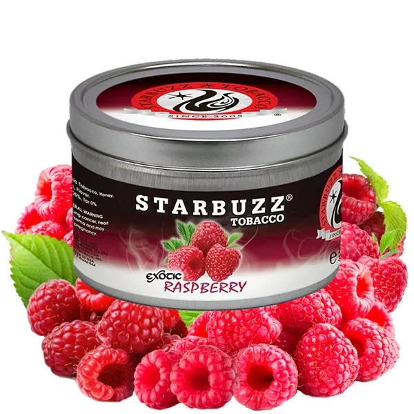Starbuzz Exotic Hookah Tobacco - Raspberry 250 gr