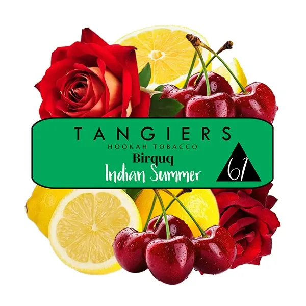 Tangiers Birquq 61 - Indian Summer (Cherry, Lemon & Rose) 250 gr