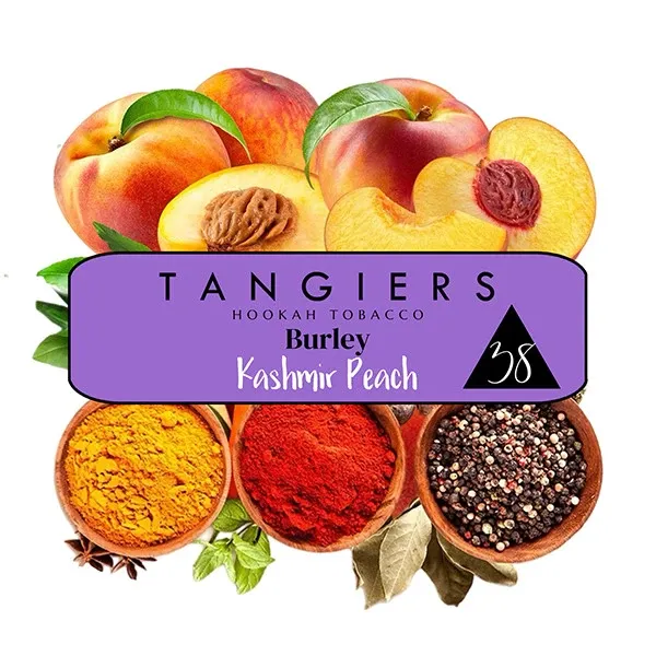 Tangiers Burley 38 - Kashmir Peach (Spices & Peach) 250 gr