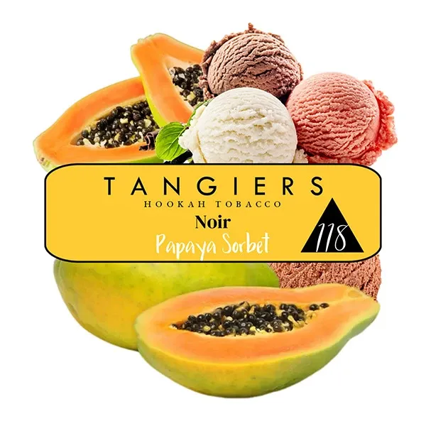 Tangiers Noir 118 - Papaya Sorbet 250 gr