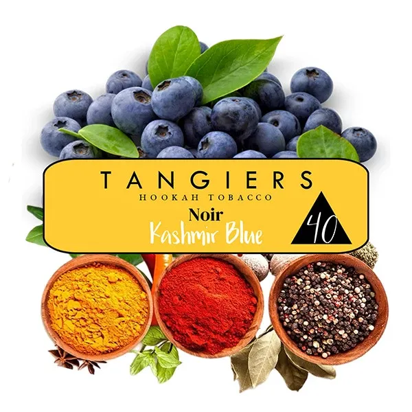 Tangiers Noir 40 - Kashmir Blue 250 gr