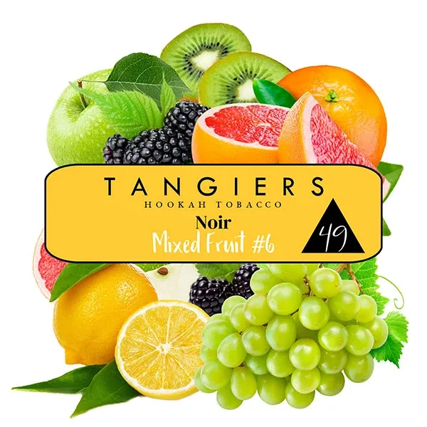 Tangiers Noir 49 - Mixed Fruit #6 (Blackberry, Green Apple, Grapefruit, Grape, Lemon & Kiwi) 250 gr