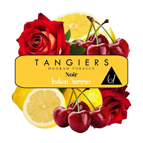 Tangiers Noir 61 - Indian Summer (Cherry, Lemon & Rose) 100 gr Tangiers Noir 61 - Indian Summer (Cherry, Lemon & Rose) 100 gr