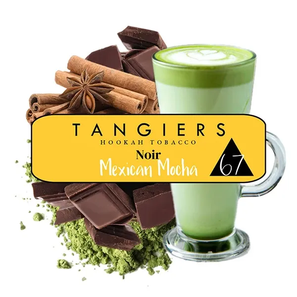 Tangiers Noir 67 - Mexican Mocha (Cinnamon, Matcha & Chocolate) 250 gr