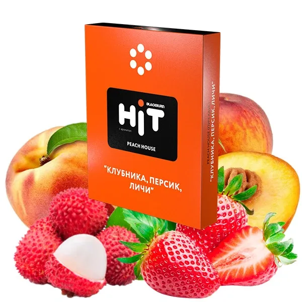 Black Burn Hookah Tobacco HiT - Peach House 30 gr Black Burn Hookah Tobacco HiT - Peach House 30 gr