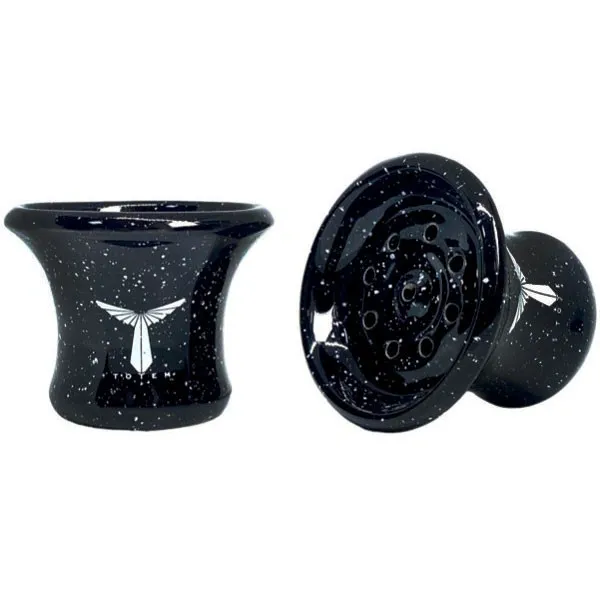 Clay Bowl Totem - Little One Cosmo (Black & White)