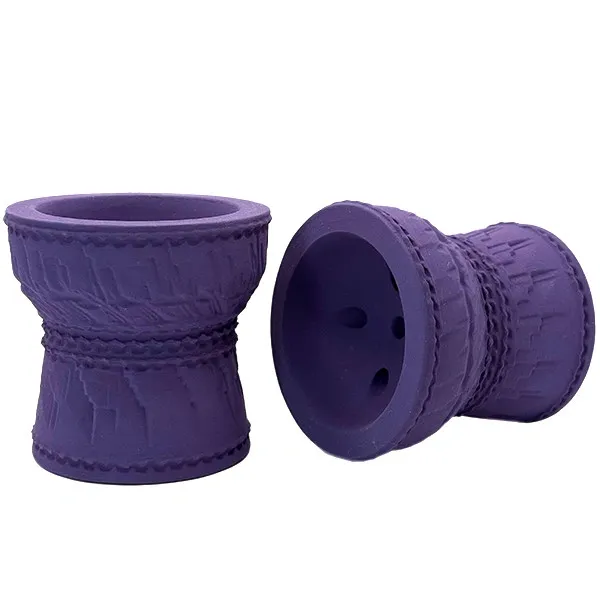Clay Hookah Bowl Gusto - Turkish Classic (Violet)