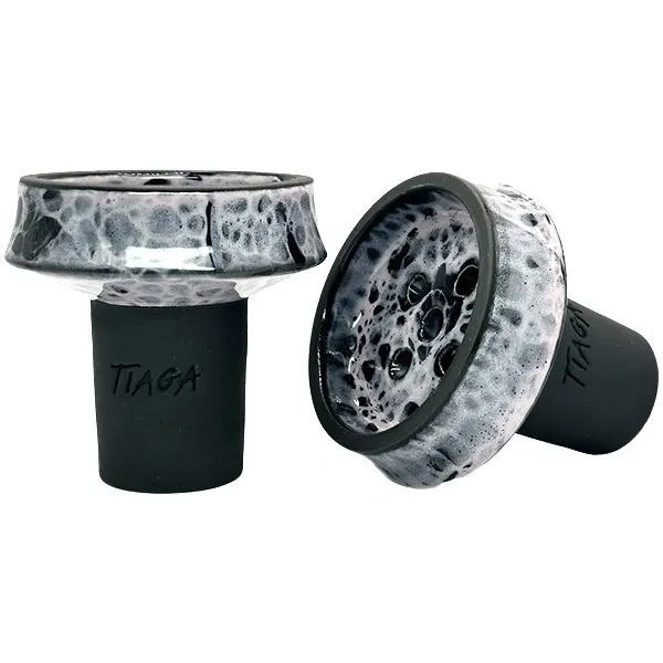 Clay Hookah Bowl Tiaga - Star (Violet)