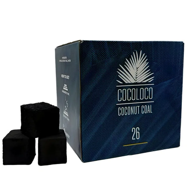 Coco Loco Coconut Hookah Charcoal - 1 kg (64 pcs.)