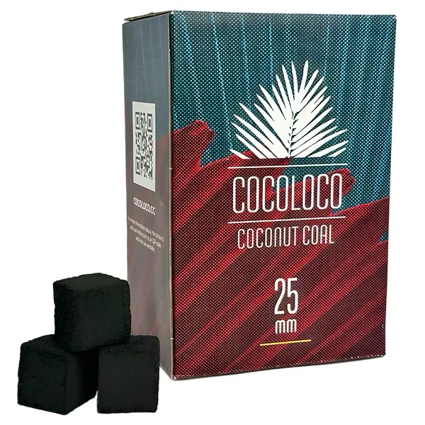 Coco Loco Coconut Hookah Charcoal - 1 kg (72 pcs.)