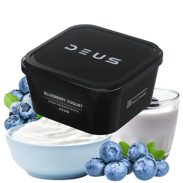 Deus Hookah Tobacco - Blueberry Yogurt 200 gr Deus Hookah Tobacco - Blueberry Yogurt 200 gr
