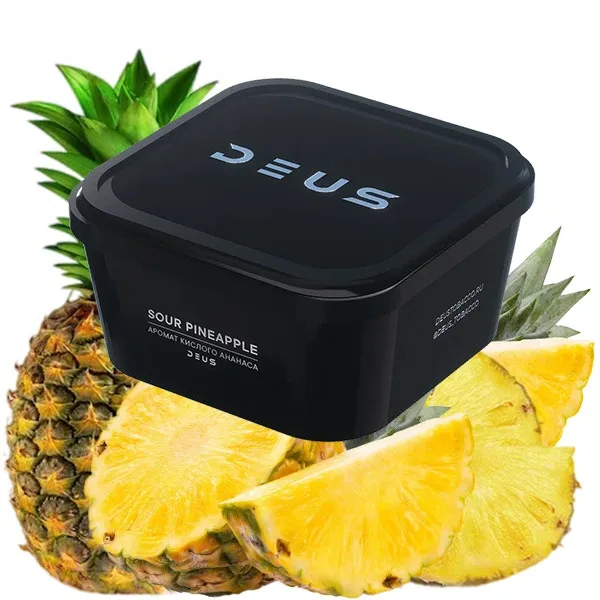 Deus Hookah Tobacco - Sour Pineapple 200 gr