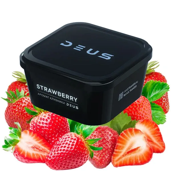 Deus Hookah Tobacco - Strawberry 200 gr