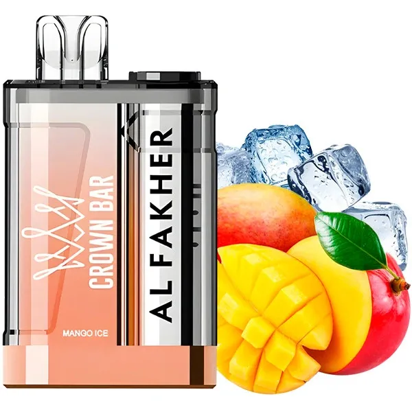 Disposable Pod Crown Bar 9000 Puffs - Mango Ice (5%)