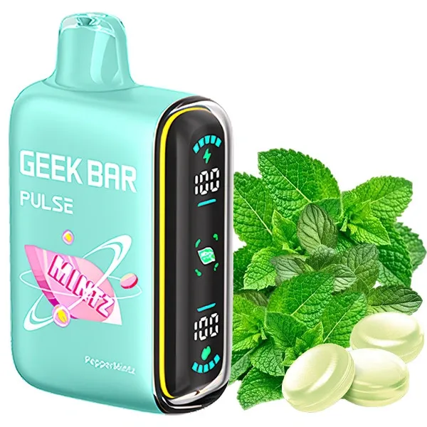 Disposable Pod Geek Bar Pulse Mintz Edition 15000 Puffs - Pepper Mintz (5%)