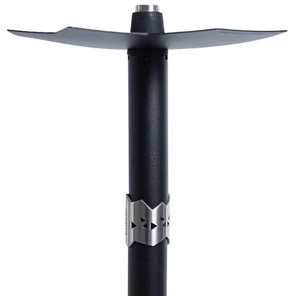 Embery Hookah - Equal (Black & Silver)