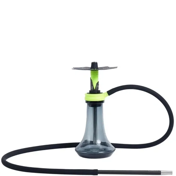 Embery Hookah - Mini Mono Customs Chornobyl (Light Green & Black)