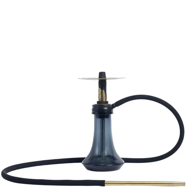 Embery Hookah - Mini Mono Customs Queen of Diamonds (Black & Gold) Embery Hookah - Mini Mono Customs Queen of Diamonds (Black & Gold)