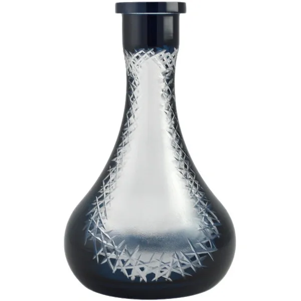 Hookah Base AM Drop Frosty - 11" (Black)