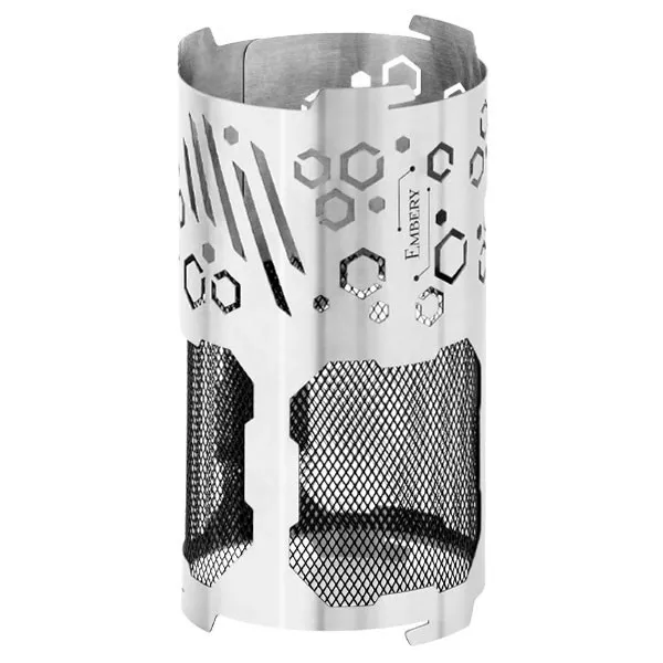 Mesh Cover Embery (Silver & Black)