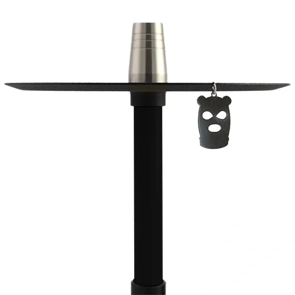 Misha Hookah -  Rebel Jet black