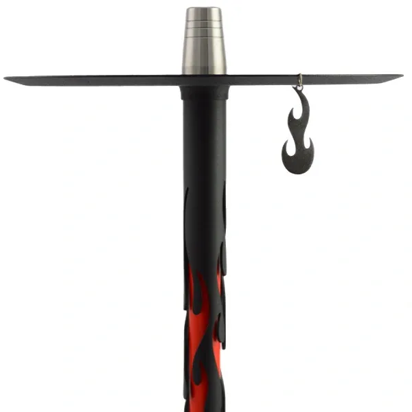 Misha Hookah - Revolt Hero Flame (Red & Black)