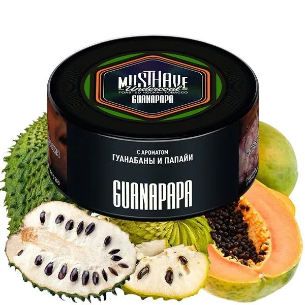 Must Have Hookah Tobacco - Guanapapa (Guanabana & Papaya) 25 gr