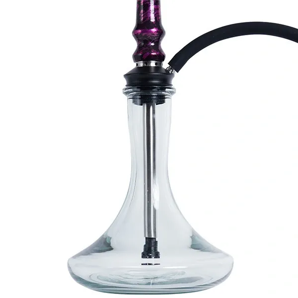 Tiaga Hookah - Astra Amethyst (Black & Pink)