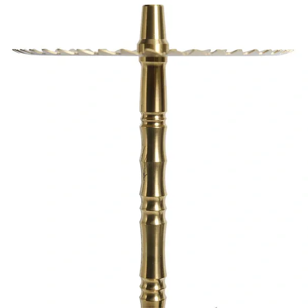 Trumpet Hookah - Moar Steel (Gold)