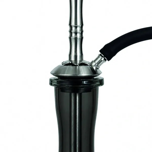 Trumpet Hookah - Moar Steel (Silver)