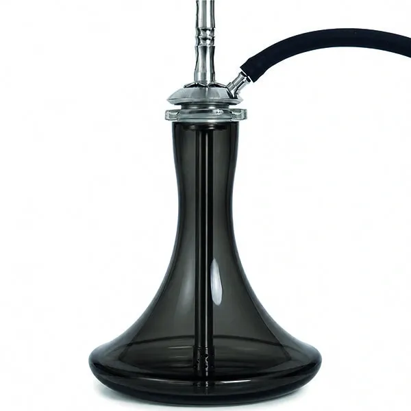 Trumpet Hookah - Moar Steel (Silver)