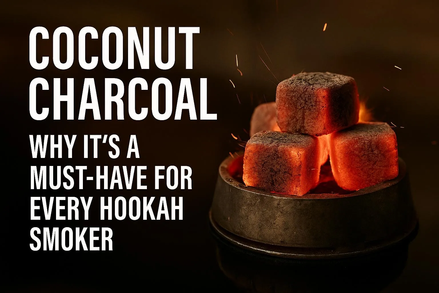Coconut Hookah Charcoal USA | Natural Coals for Hookah Smoking