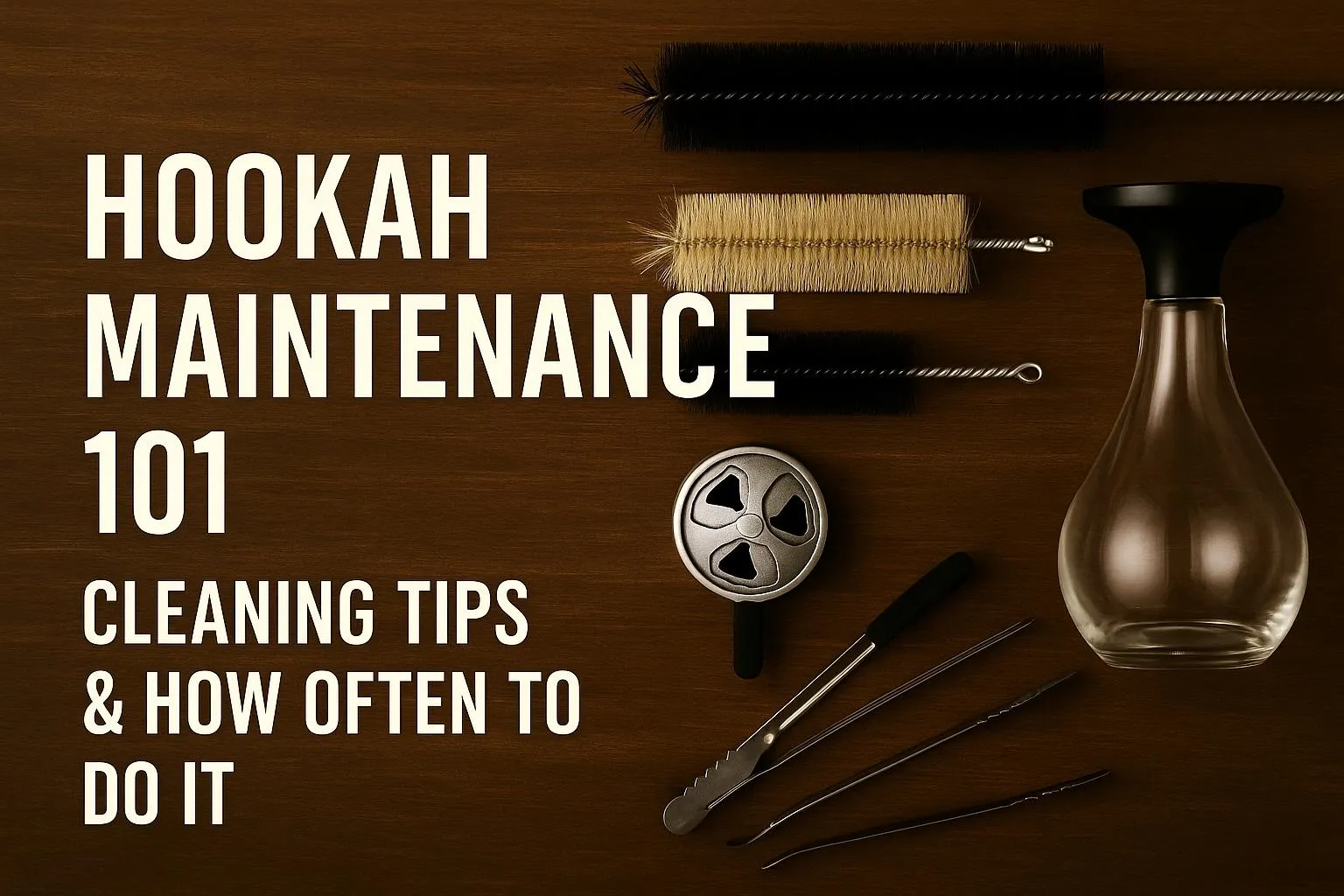 Hookah Maintenance 101: How to Clean Your Hookah for the Best Flavor
