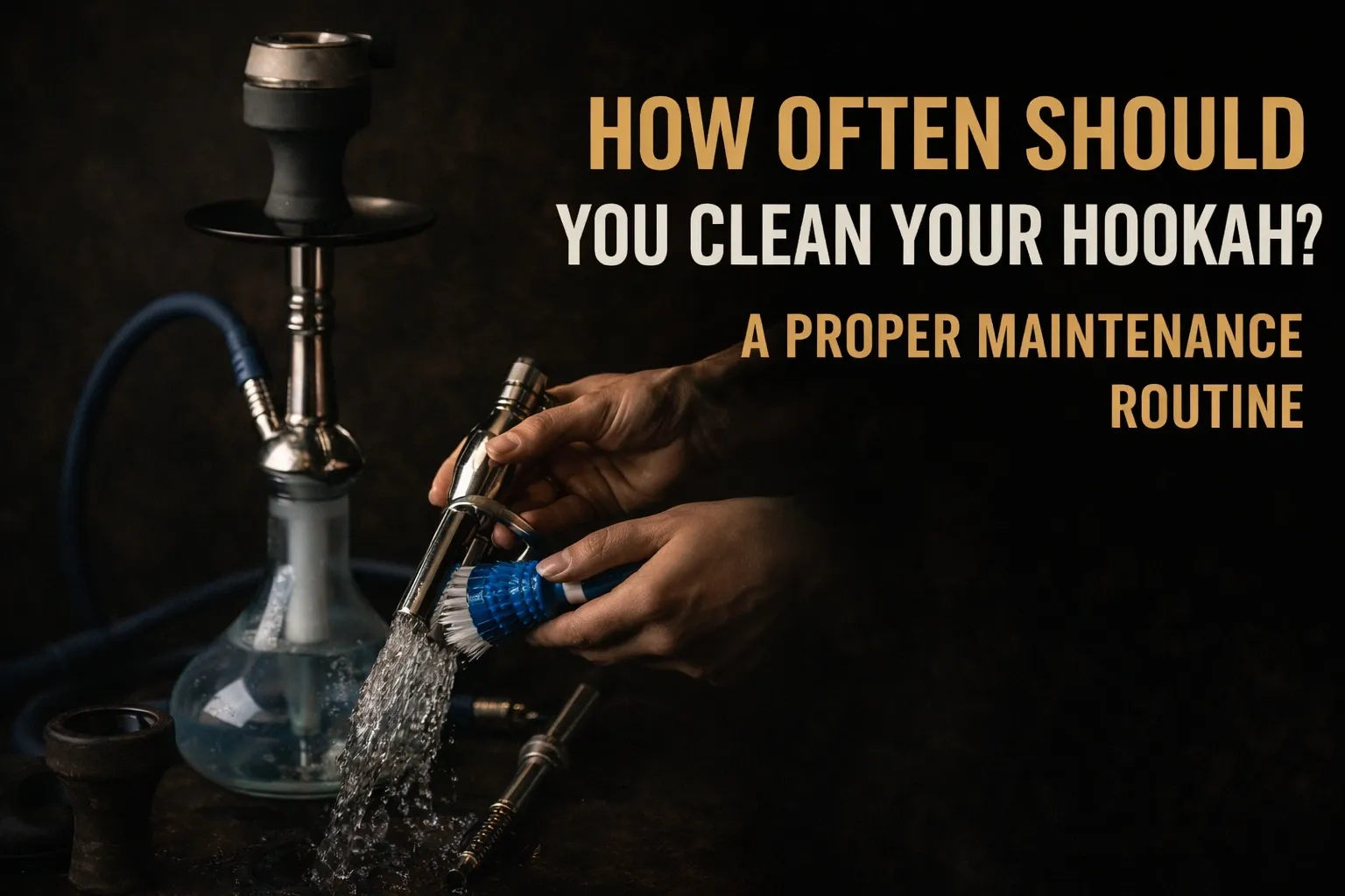 How Often Should You Clean Your Hookah? A Proper Maintenance Routine