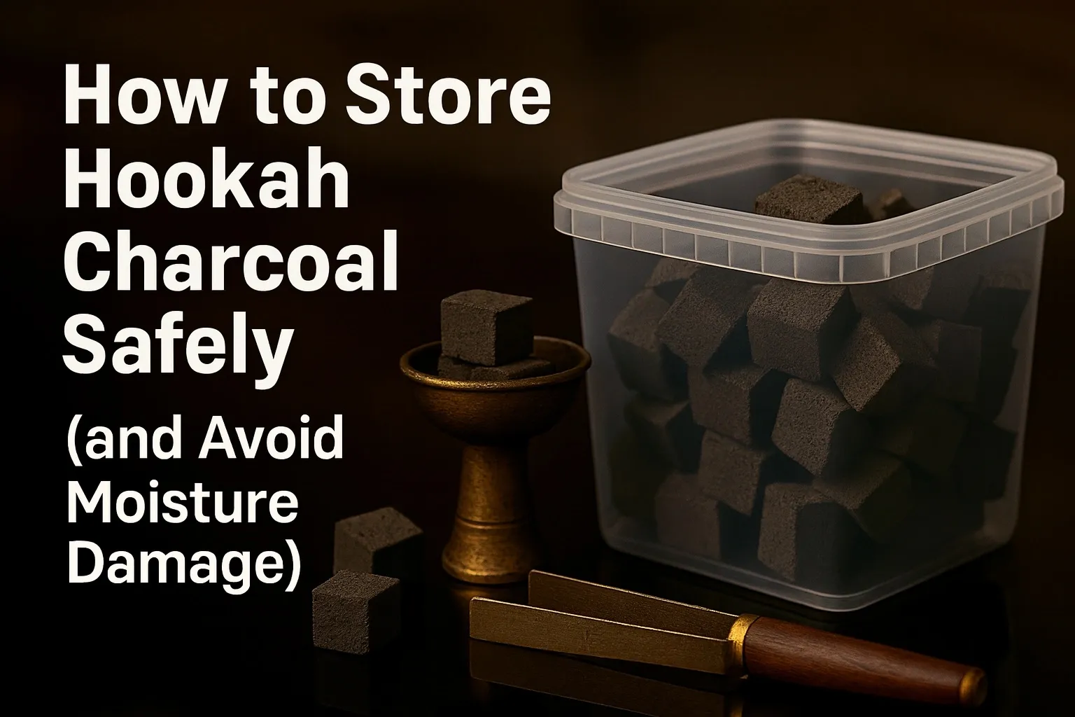 How to Store Hookah Charcoal Safely & Keep It Dry | Hookah Ministry