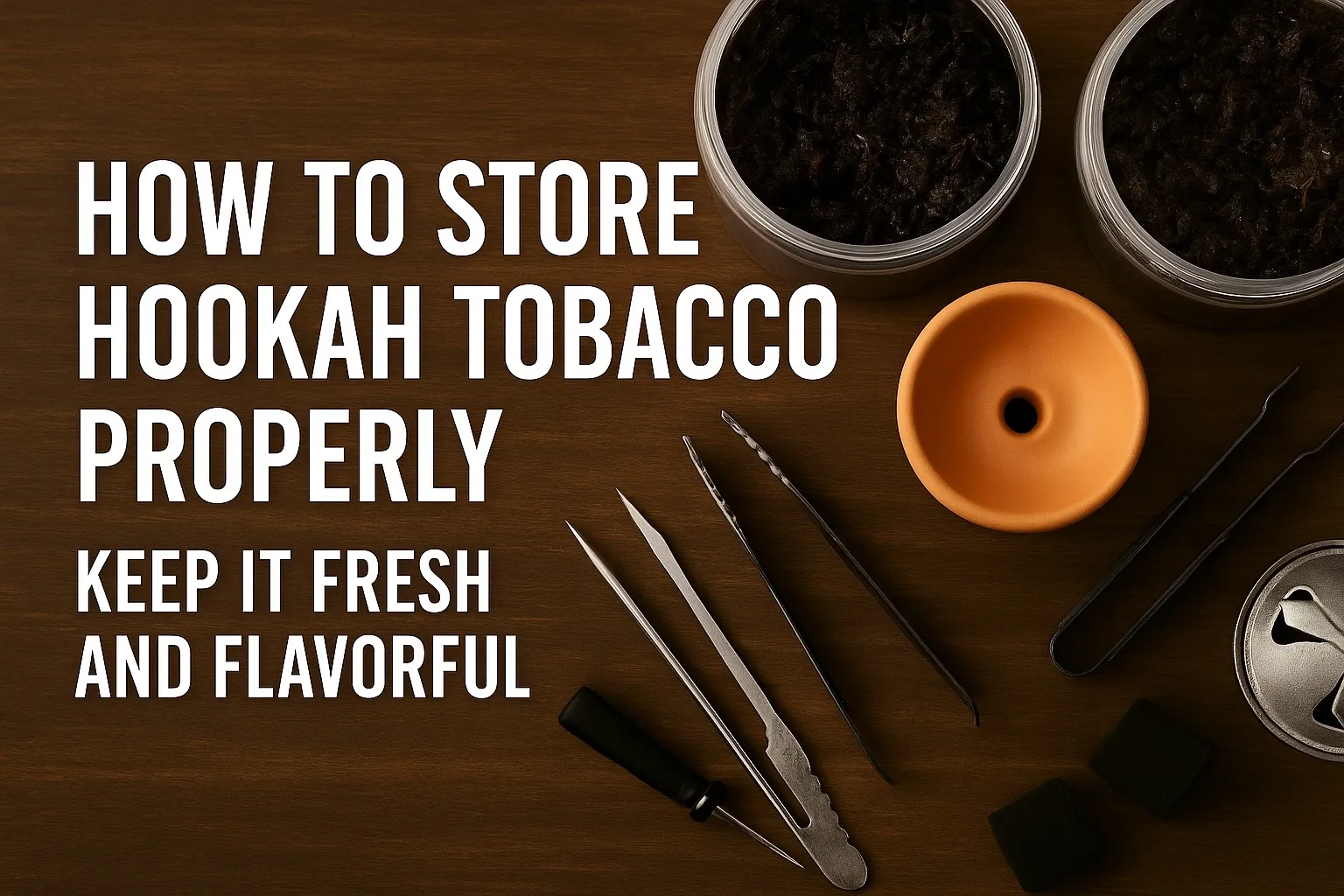 How to Store Hookah Tobacco Properly | Keep Shisha Fresh & Flavorful