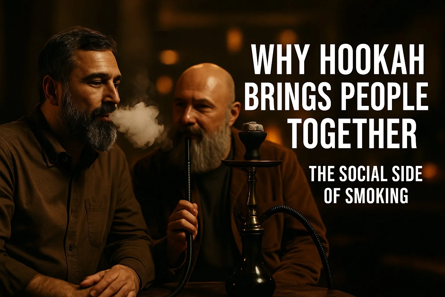 Why Hookah Brings People Together | The Social Side of Smoking