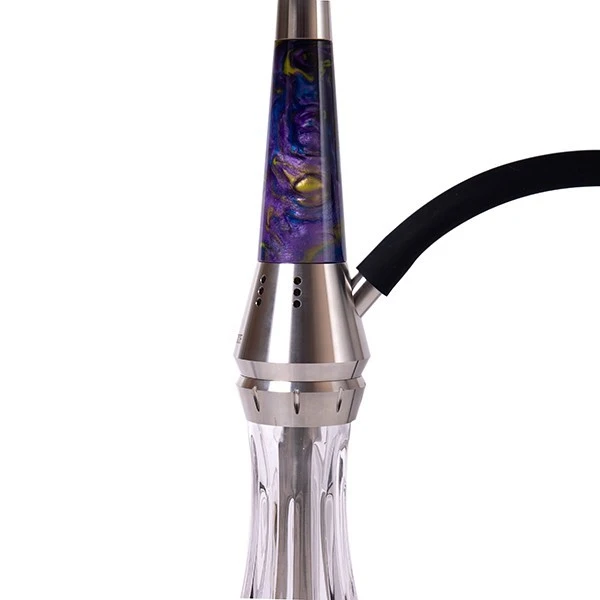 AMY Deluxe Hookah - 1200 PR-TR (Transparent)