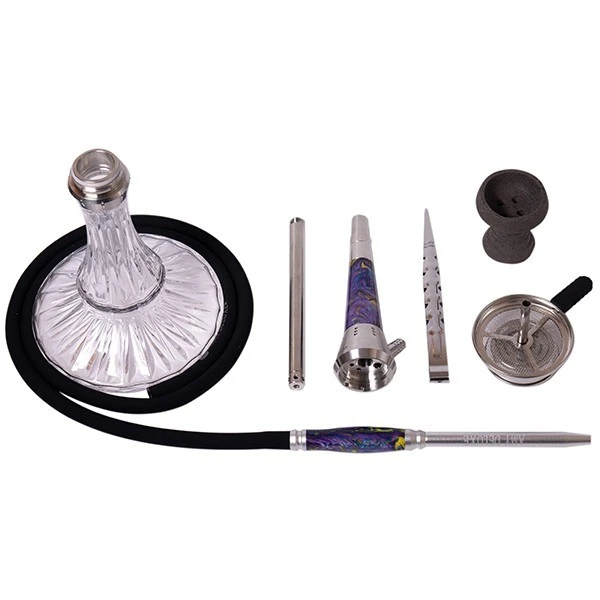 AMY Deluxe Hookah - 1200 PR-TR (Transparent)