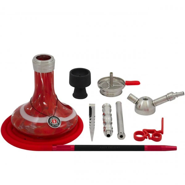 AMY Deluxe Hookah SS10-RD (Red)