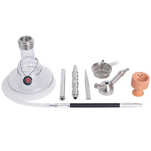 AMY Deluxe Hookah SS14-TR (Transparent)