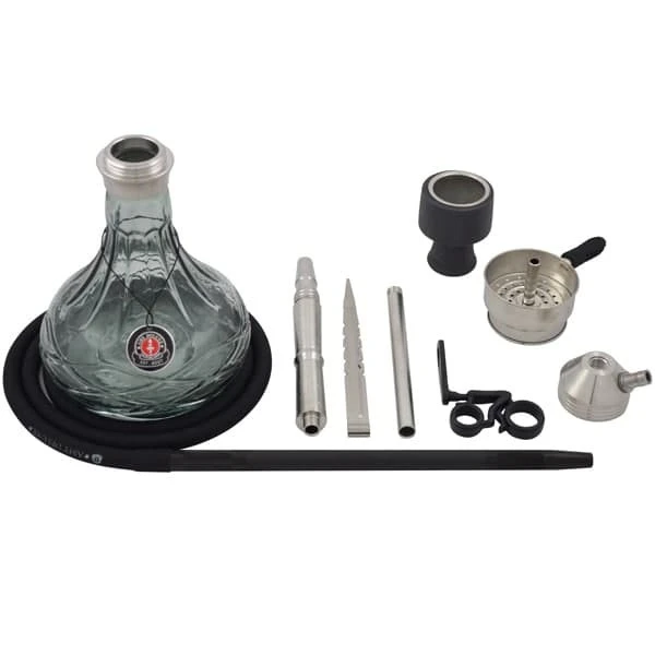 AMY Deluxe Hookah SS30.02 S.S.-BK (Black)