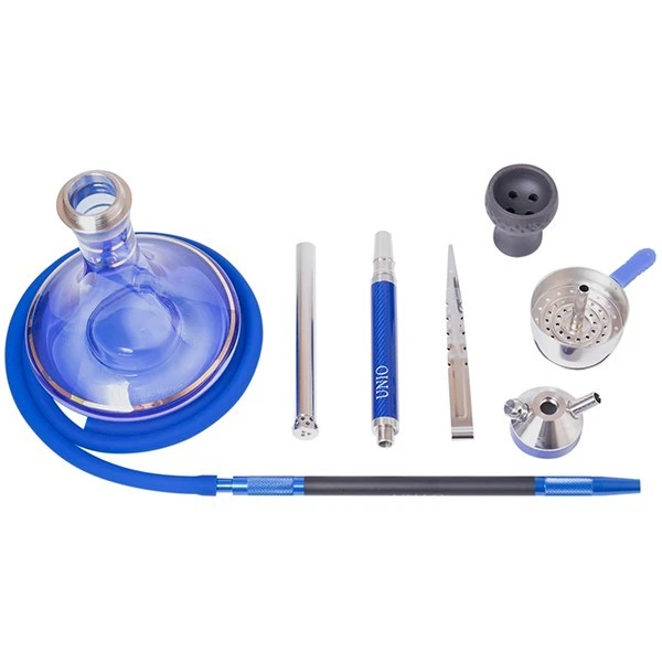 AMY Deluxe Hookah - UNIO 003.02 BU-BU (Blue)