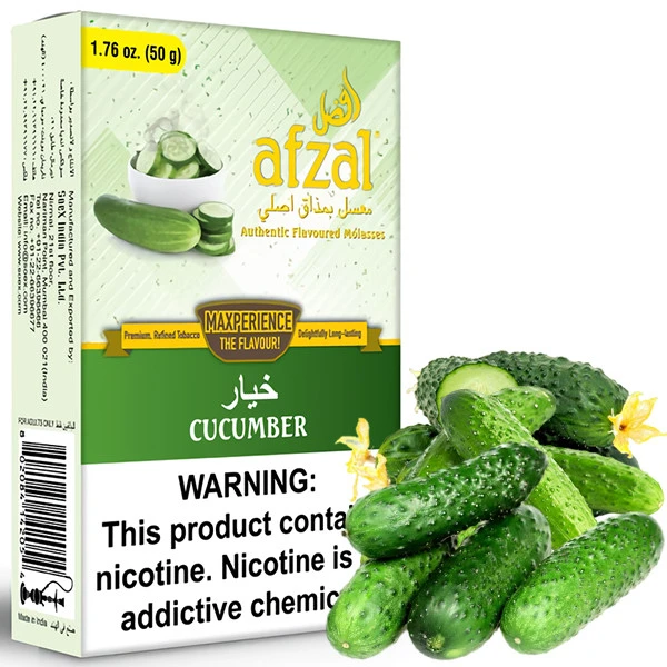Afzal Hookah Tobacco - Cucumber 50 gr