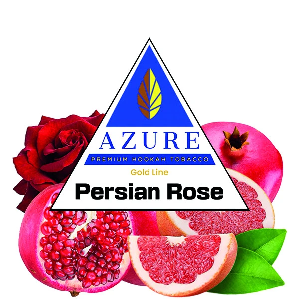 Azure Hookah Tobacco Gold Line - Persian Rose (Grapefruit, Rose & Pomegranate) 100 gr