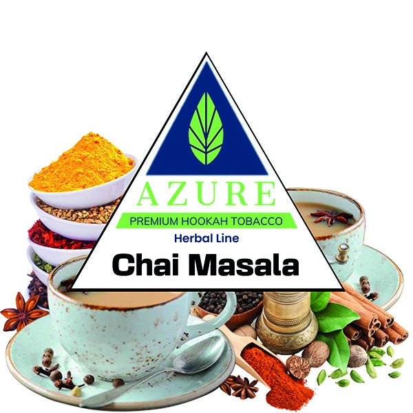 Azure Hookah Tobacco Herbal Line - Chai Masala 100 gr