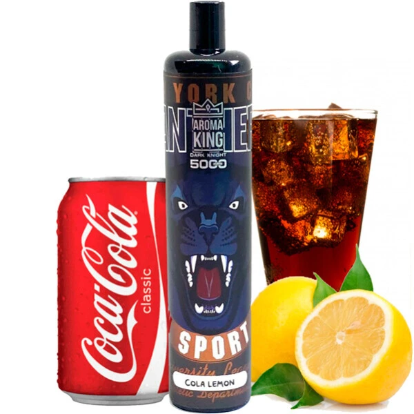 Disposable Pod Aroma King Dark Night 5000 Puffs - Cola Lemon