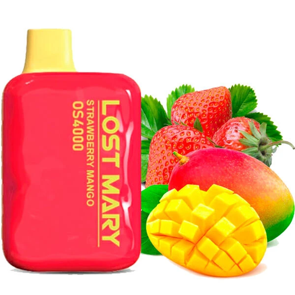 Disposable Pod Lost Mary OS 4000 Puffs - Strawberry Mango